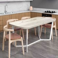 Стол Millwood Мюнхен 160*80 (каркас белый) купить в Минске