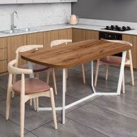 Стол Millwood Мюнхен 160*80 (каркас белый) купить в Минске