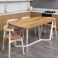 Стол Millwood Мюнхен 160*80 (каркас белый) купить в Минске