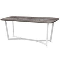 Стол Millwood Мюнхен 180*90 (каркас белый) купить в Минске