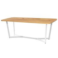 Стол Millwood Мюнхен 200*100 (каркас белый) купить в Минске