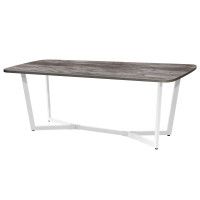 Стол Millwood Мюнхен 200*100 (каркас белый) купить в Минске