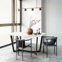 Стол Millwood Мюнхен 130*80 (каркас черный) купить в Минске