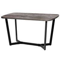 Стол Millwood Мюнхен 140*80 (каркас черный) купить в Минске