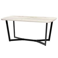 Стол Millwood Мюнхен 160*80 (каркас черный) купить в Минске Стол Millwood Мюнхен 160*80 (каркас черный) купить в Минске