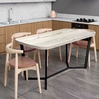 Стол Millwood Мюнхен 160*80 (каркас черный) купить в Минске Стол Millwood Мюнхен 160*80 (каркас черный) купить в Минске