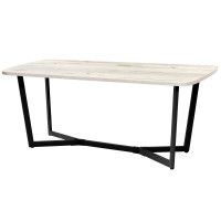 Стол Millwood Мюнхен 180*90 (каркас черный) купить в Минске Стол Millwood Мюнхен 180*90 (каркас черный) купить в Минске