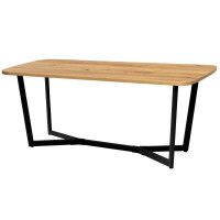 Стол Millwood Мюнхен 180*90 (каркас черный) купить в Минске Стол Millwood Мюнхен 180*90 (каркас черный) купить в Минске