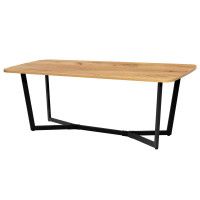 Стол Millwood Мюнхен 200*100 (каркас черный) купить в Минске