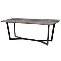 Стол Millwood Мюнхен 200*100 (каркас черный) купить в Минске