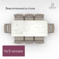 Стол Сеул 180*80 (каркас черный) купить в Минске Стол Сеул 180*80 (каркас черный) купить в Минске