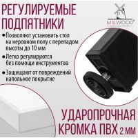 Стол Сеул 160*80 (каркас черный) купить в Минске