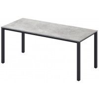 Стол Сеул 180*80 (каркас графит)