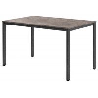 Стол Сеул 120*70 (каркас графит)