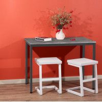 Стол Сеул 160*80 (каркас графит) купить в Минске