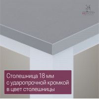 Стол Сеул 180*80 (каркас белый) купить в Минске