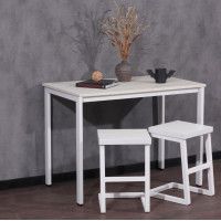 Стол Сеул 130*80 (каркас белый) купить в Минске