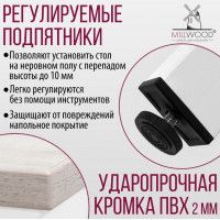 Стол Сеул 200*80 (каркас белый) купить в Минске Стол Сеул 200*80 (каркас белый) купить в Минске