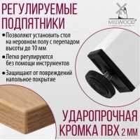 Стол Сеул 100*60 (каркас белый) купить в Минске Стол Сеул 100*60 (каркас белый) купить в Минске