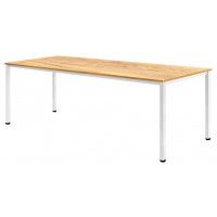 Стол Сеул 200*80 (каркас белый) купить в Минске Стол Сеул 200*80 (каркас белый) купить в Минске