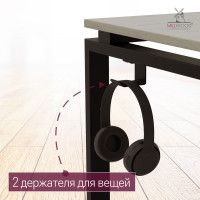 Стол Лофт Сиэтл (ДТ-5) 160*70 (каркас черный) купить в Минске