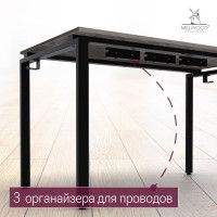 Стол Лофт Сиэтл (ДТ-5) 160*70 (каркас черный) купить в Минске