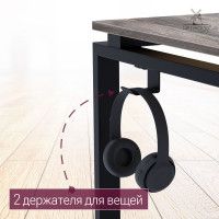 Стол Лофт Сиэтл (ДТ-5) 160*70 (каркас черный) купить в Минске