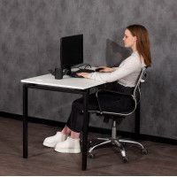 Стол Лофт Сиэтл (ДТ-5) 120*70 (каркас черный) купить в Минске