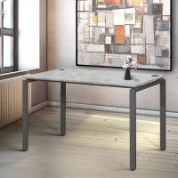 Стол Лофт Сиэтл (ДТ-5) 130*70 (каркас графит) купить в Минске