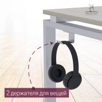 Стол Лофт Сиэтл (ДТ-5) 160*70 (каркас белый) купить в Минске