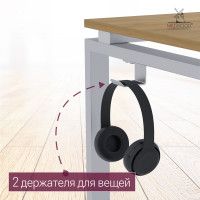 Стол Лофт Сиэтл (ДТ-5) 160*70 (каркас белый) купить в Минске