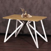 Стол Женева 100*70 18 мм (каркас белый) купить в Минске Стол Женева 100*70 18 мм (каркас белый) купить в Минске