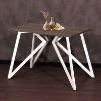 Стол Женева 100*70 18 мм (каркас белый) купить в Минске Стол Женева 100*70 18 мм (каркас белый) купить в Минске