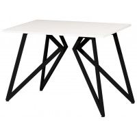 Стол Женева 100*70 18 мм (каркас черный)