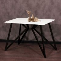 Стол Женева 100*70 18 мм (каркас черный) купить в Минске Стол Женева 100*70 18 мм (каркас черный) купить в Минске