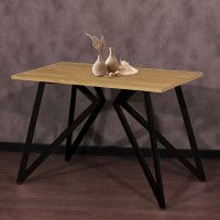 Стол Женева 100*70 18 мм (каркас черный) купить в Минске Стол Женева 100*70 18 мм (каркас черный) купить в Минске