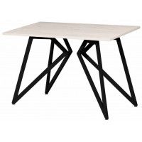 Стол Женева 120*70 18 мм (каркас черный) купить в Минске