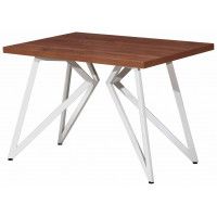 Стол Женева 120*70 36 мм (каркас белый) купить в Минске