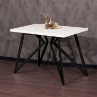 Стол Женева 120*70 36 мм (каркас черный) купить в Минске