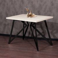 Стол Женева 120*70 36 мм (каркас черный) купить в Минске