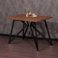 Стол Женева 120*70 36 мм (каркас черный) купить в Минске