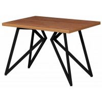 Стол Женева 120*70 36 мм (каркас черный) купить в Минске