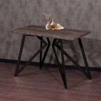 Стол Женева 120*70 36 мм (каркас черный) купить в Минске