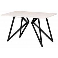 Стол Женева 130*80 18 мм (каркас черный) купить в Минске