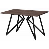 Стол Женева 130*80 18 мм (каркас черный) купить в Минске