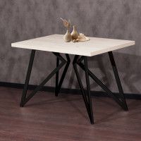 Стол Женева 130*80 36 мм (каркас черный) купить в Минске