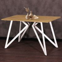 Стол Женева 160*80 18 мм (каркас белый) купить в Минске Стол Женева 160*80 18 мм (каркас белый) купить в Минске