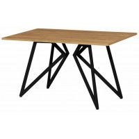 Стол Женева 160*80 18 мм (каркас черный) купить в Минске