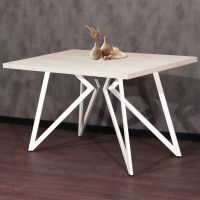 Стол Женева 160*80 36 мм (каркас белый) купить в Минске