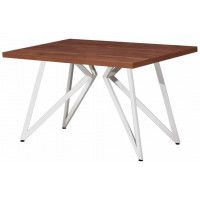 Стол Женева 160*80 36 мм (каркас белый) купить в Минске